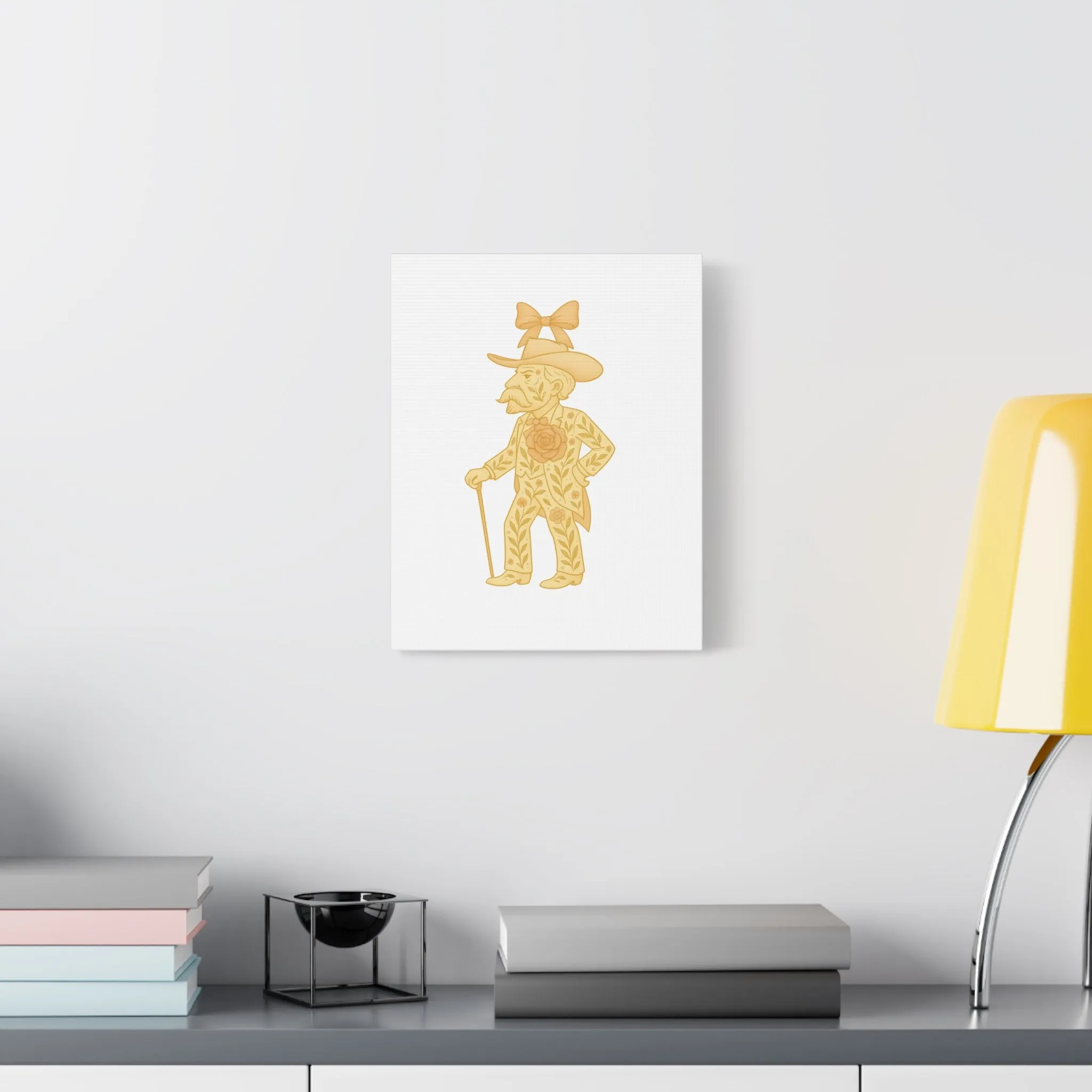 Coquette Colonel Rebel Canvas Wall Art