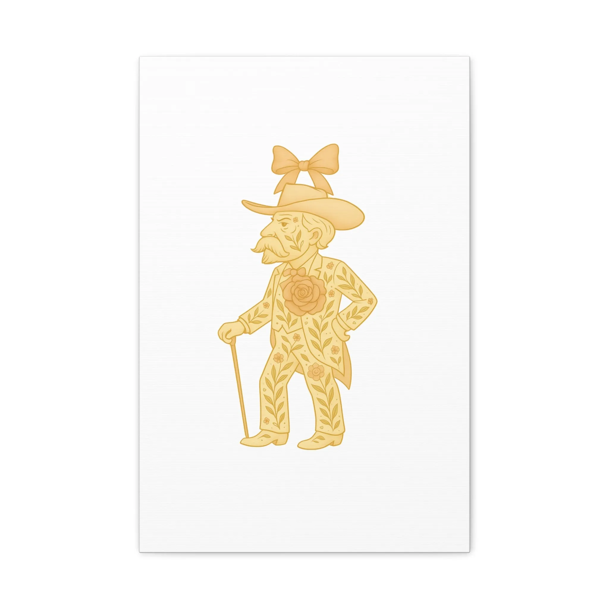 Coquette Colonel Rebel Canvas Wall Art