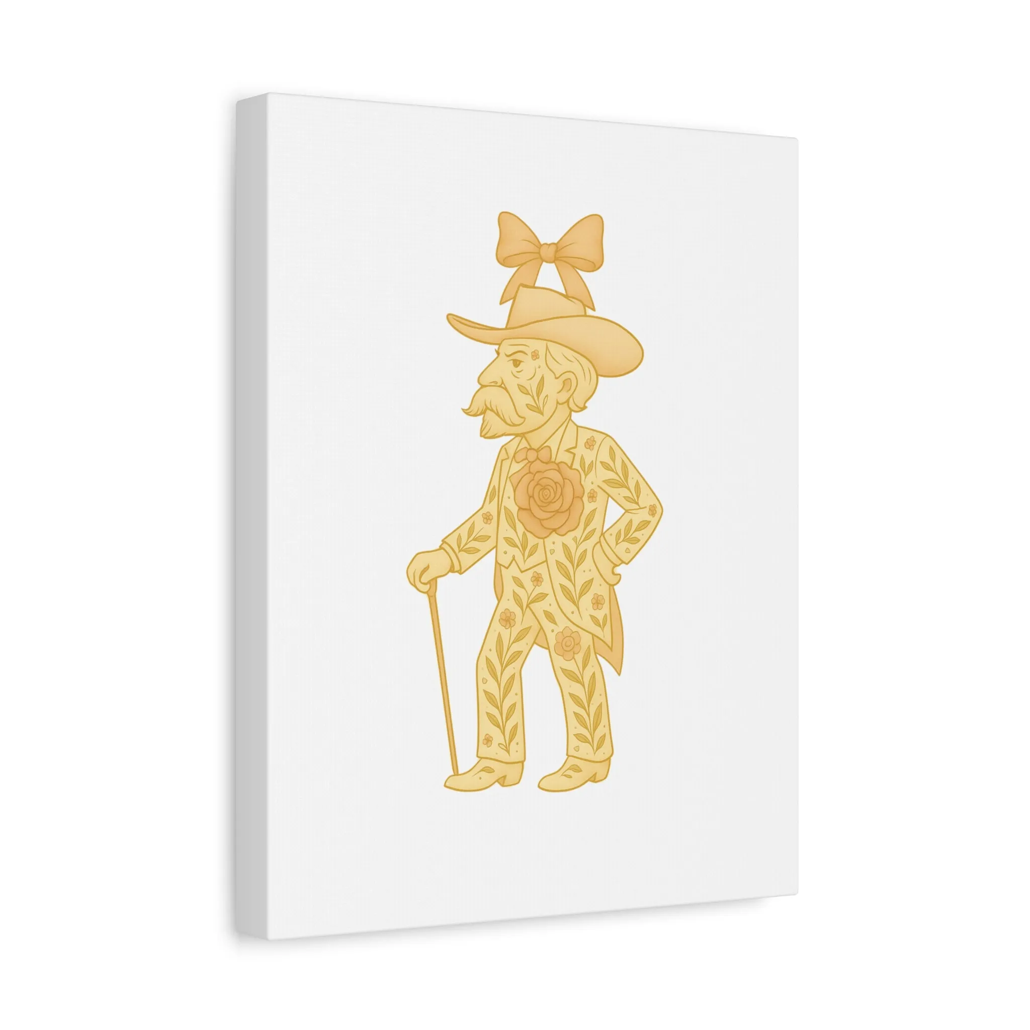Coquette Colonel Rebel Canvas Wall Art