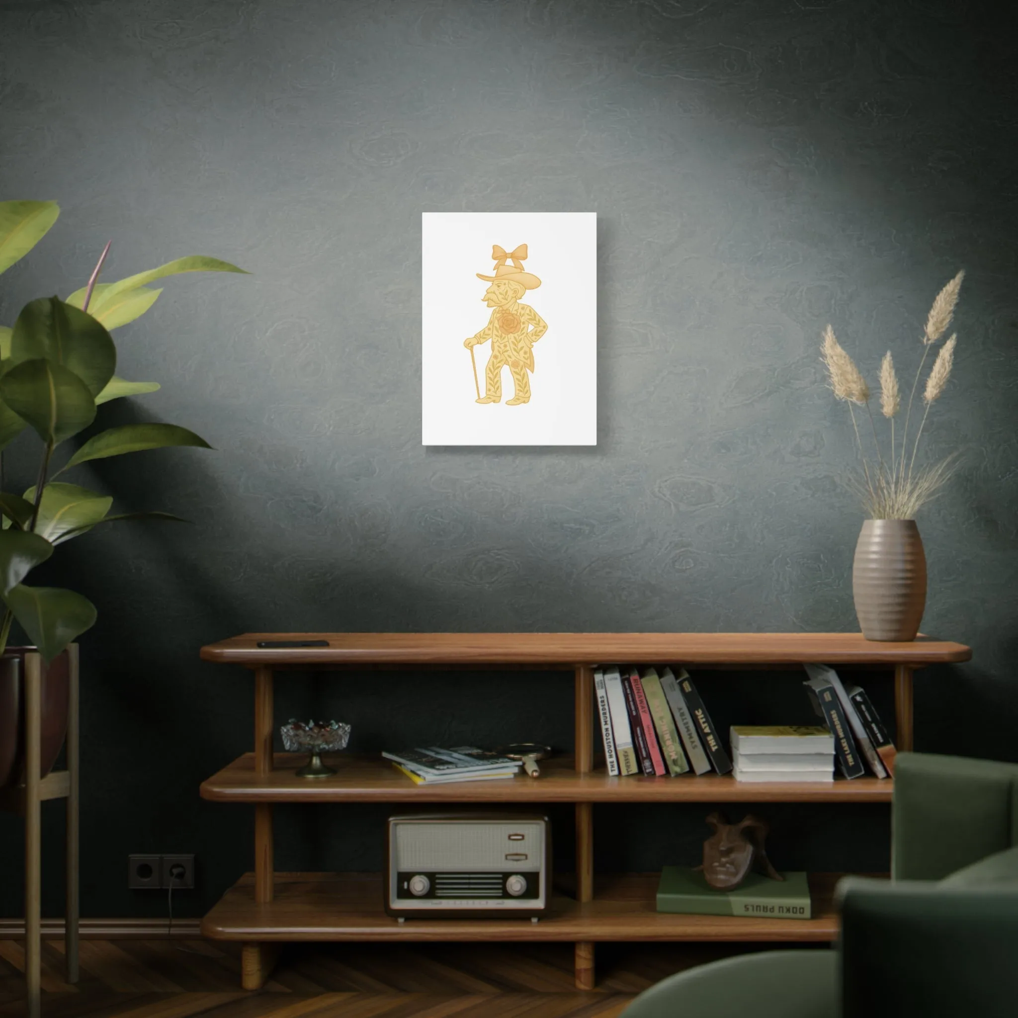 Coquette Colonel Rebel Canvas Wall Art