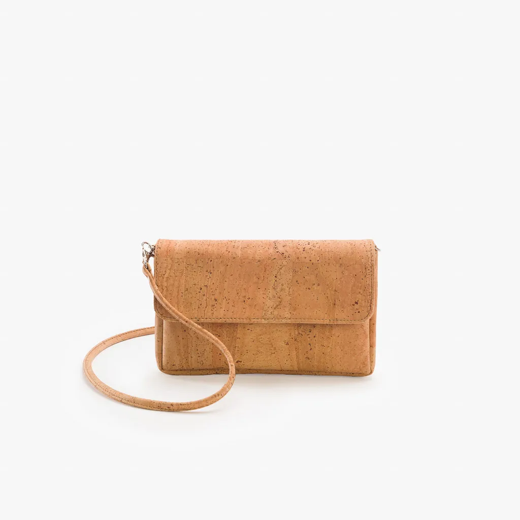 Cork Crossbody Bag - Natural