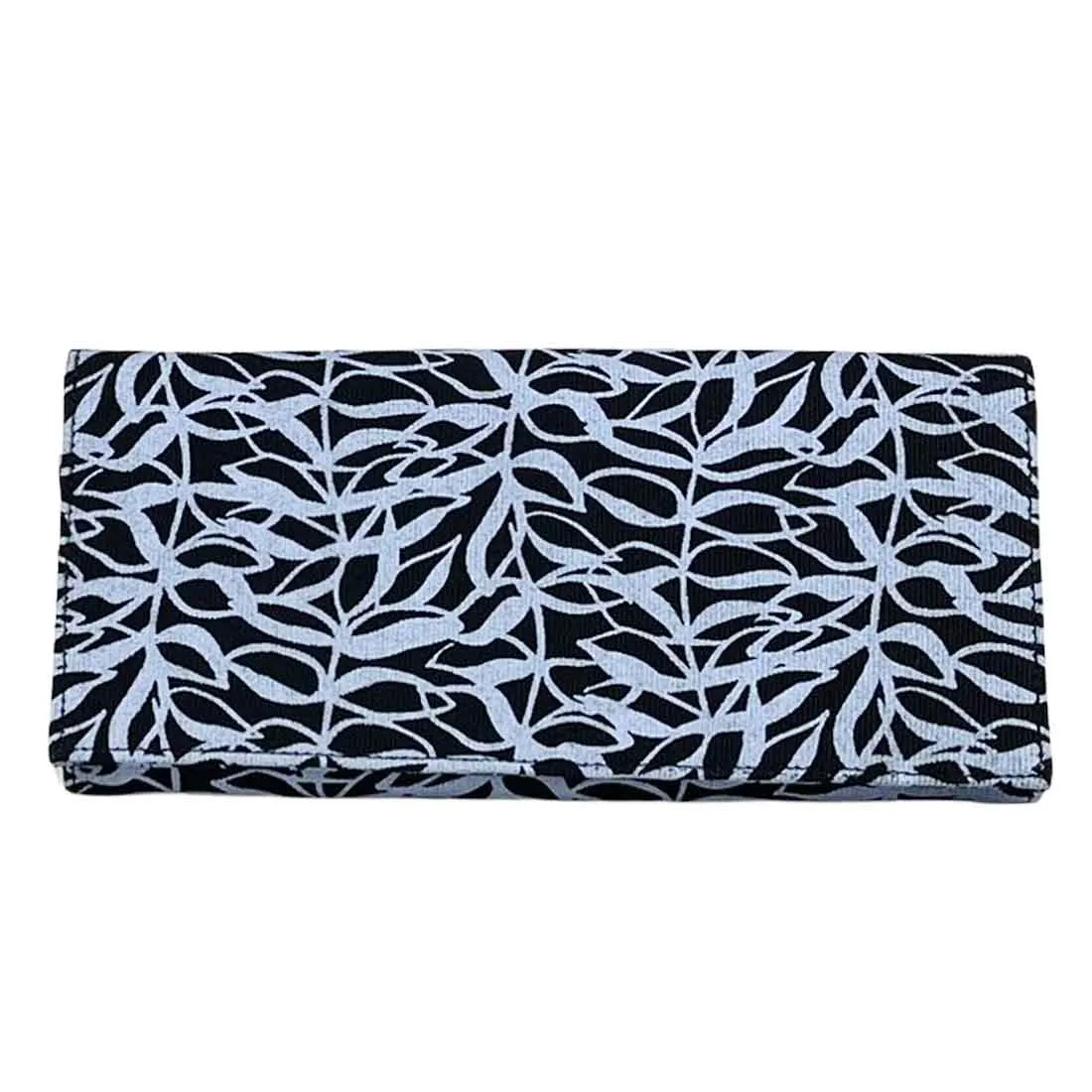 Cotton Canvas Long Wallet - Botanical Prints