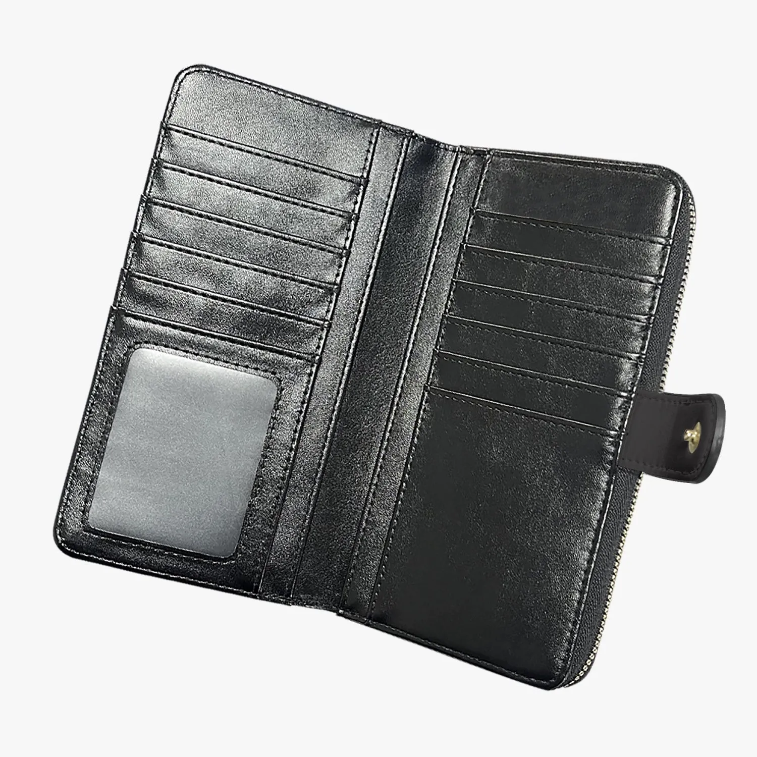 Cranes- Long Leather Wallet