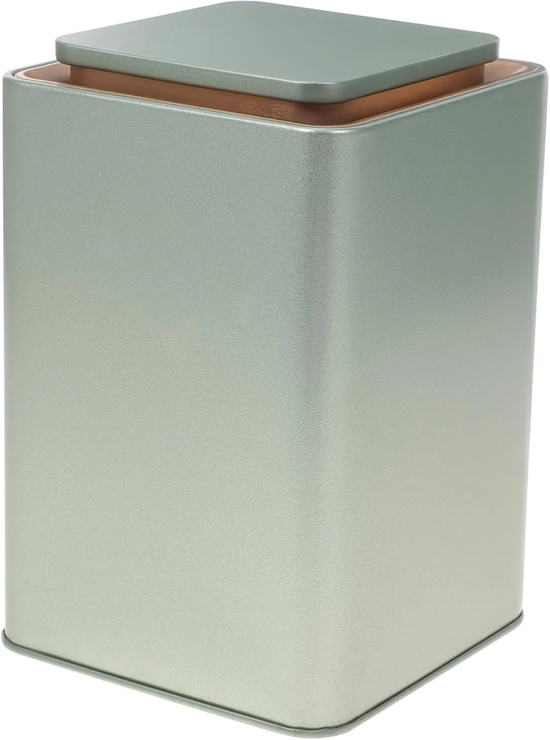 Creative Iron Tea Canister Compact Storage Jar for Loose Leaf Tea Coffee Beans More Reusable Sealed Container Portable Design for Travel Home Use