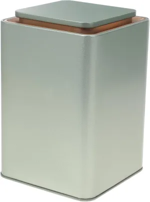 Creative Iron Tea Canister Compact Storage Jar for Loose Leaf Tea Coffee Beans More Reusable Sealed Container Portable Design for Travel Home Use