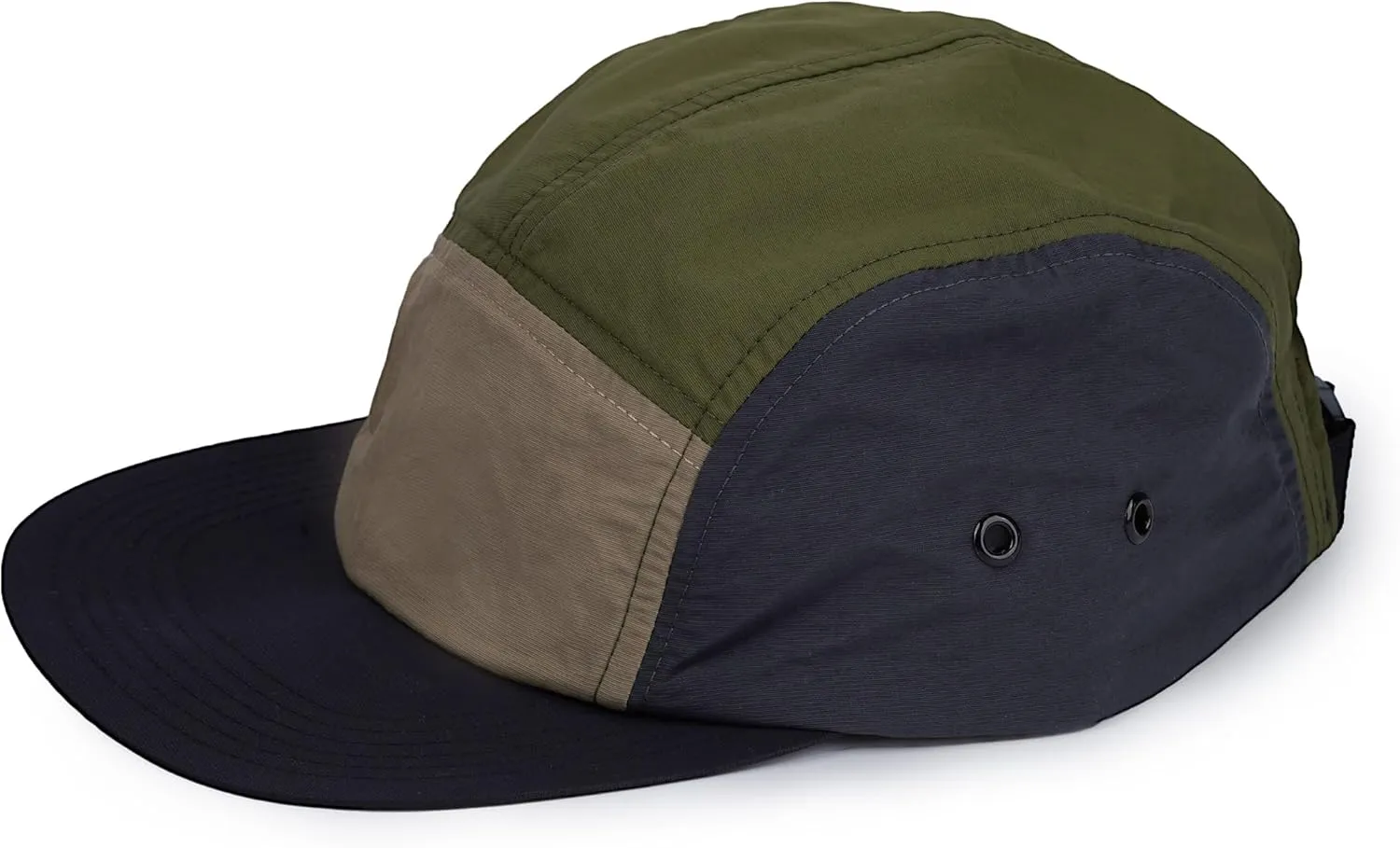 Croogo Men's 5 Panel Multi Color Baseball Cap UPF 50  Outdoor Trucker Hats Nylon Lightweight Golf Sports Cap Visor Hiphop Cap