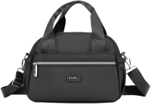Crossbody Bags for Women Nylon Waterproof Lightweight Shoulder Bag,Top Handle Satchel Handbag for Travel Work