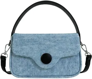 Crossbody Tote Bag for Women Cute Small Canvas Shoulder Bag Trendy Y2k Hobo Handbag Purse