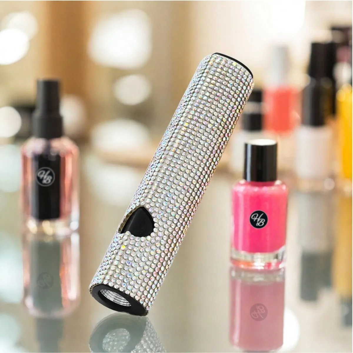Crystal Heart handheld nail lamp