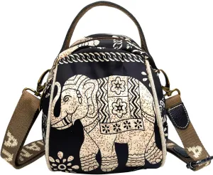 Cute Mini Nylon Crossbody Bag Purse Waterproof Lightweight Top Hand Shoulder Bag for Women