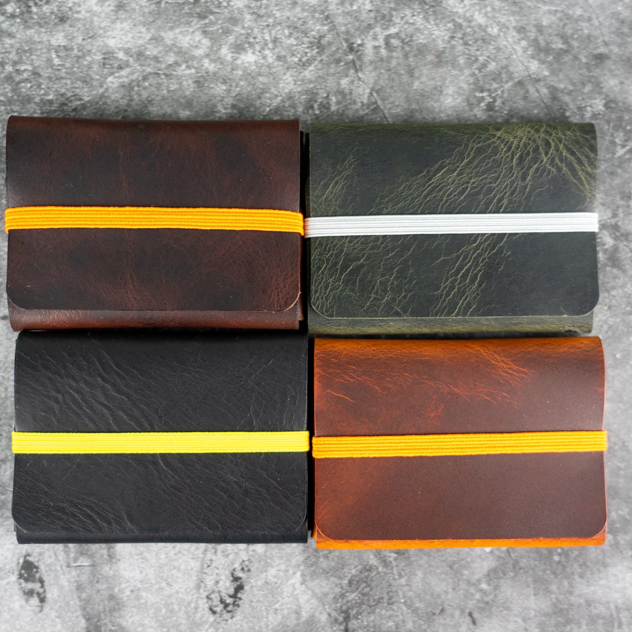 Daimyo Oak Minimalist Origami Wallet - Waxy Leather