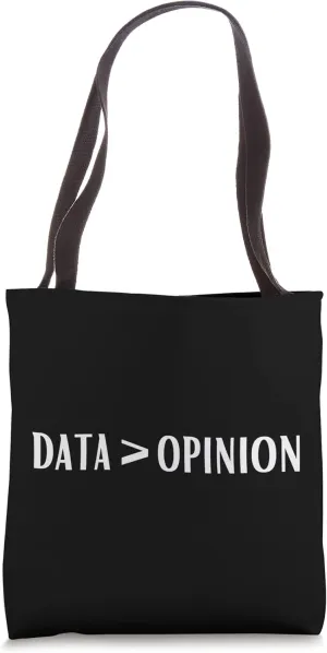 Data Statistic Collection Math Data Opinion Computer Science Tote Bag