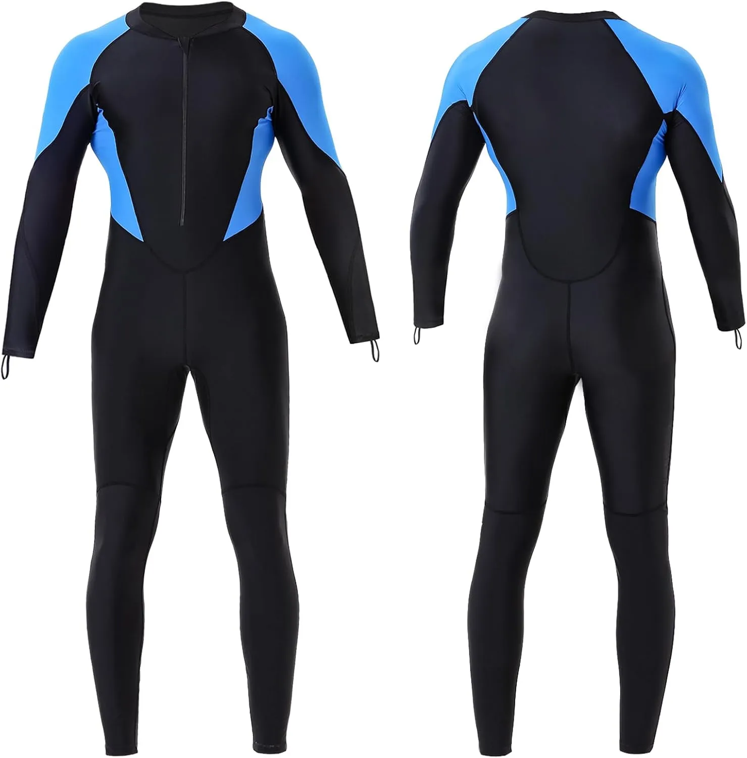 DEHAI Women Men Dive Skins Suit Thin Wetsuit, Rash Guard Full Body Swim Swimsuit, Wet Suits Drysuits Long Sleeve Youth UV Sunsuit for Diving Kayaking Surfing Scuba Waterski Water Sports