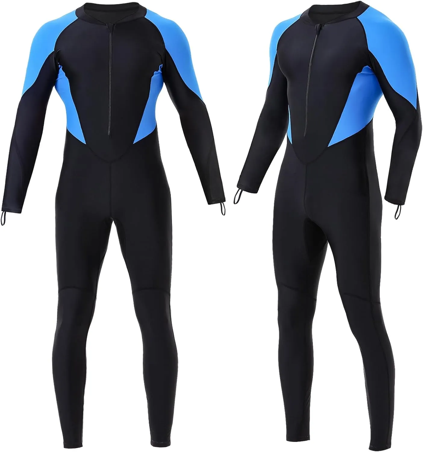 DEHAI Women Men Dive Skins Suit Thin Wetsuit, Rash Guard Full Body Swim Swimsuit, Wet Suits Drysuits Long Sleeve Youth UV Sunsuit for Diving Kayaking Surfing Scuba Waterski Water Sports