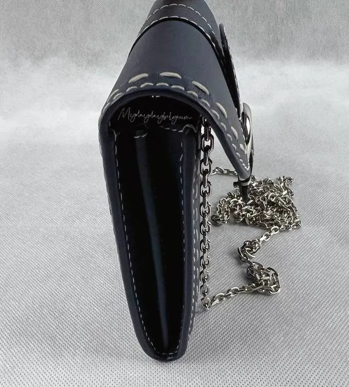 Delvaux Brillant Long Wallet Chain 2022