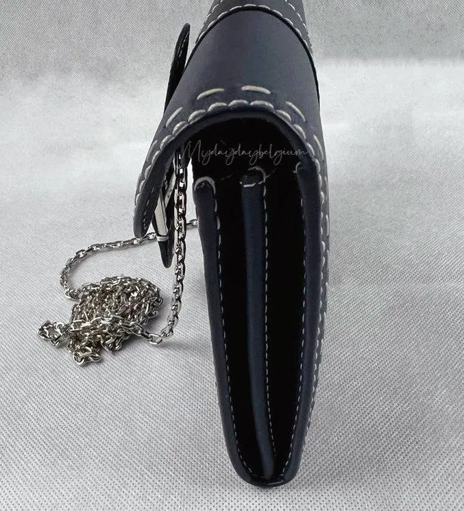 Delvaux Brillant Long Wallet Chain 2022