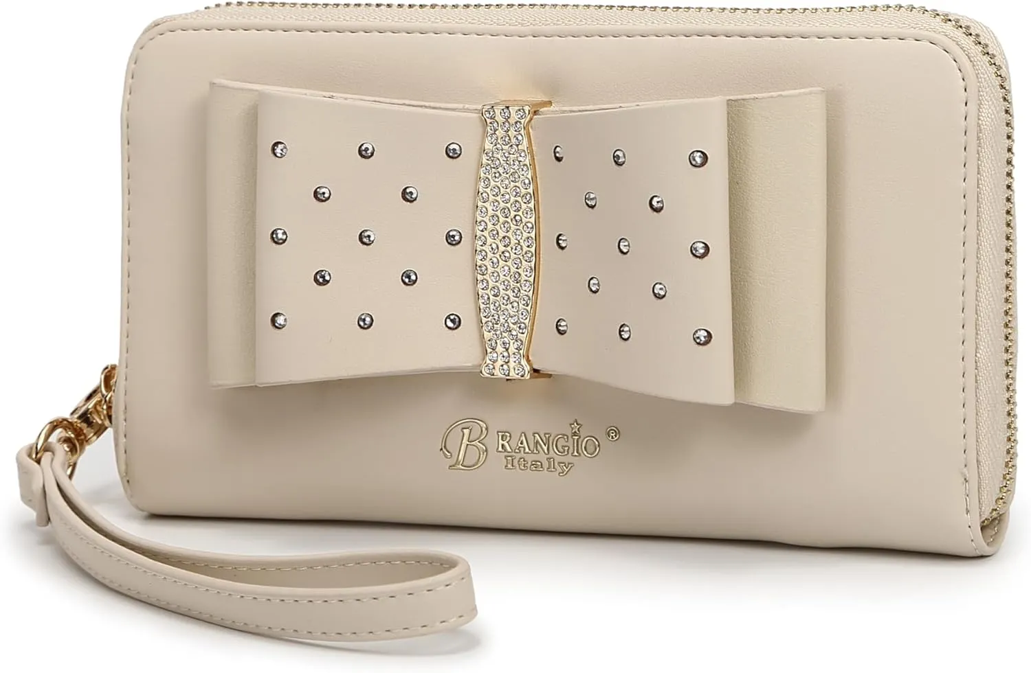 Designer Ribbon Romance Tote Handbag with Rhinestones Bling Top Handle Handheld and Wallet Set for Women with Shoulder Strap