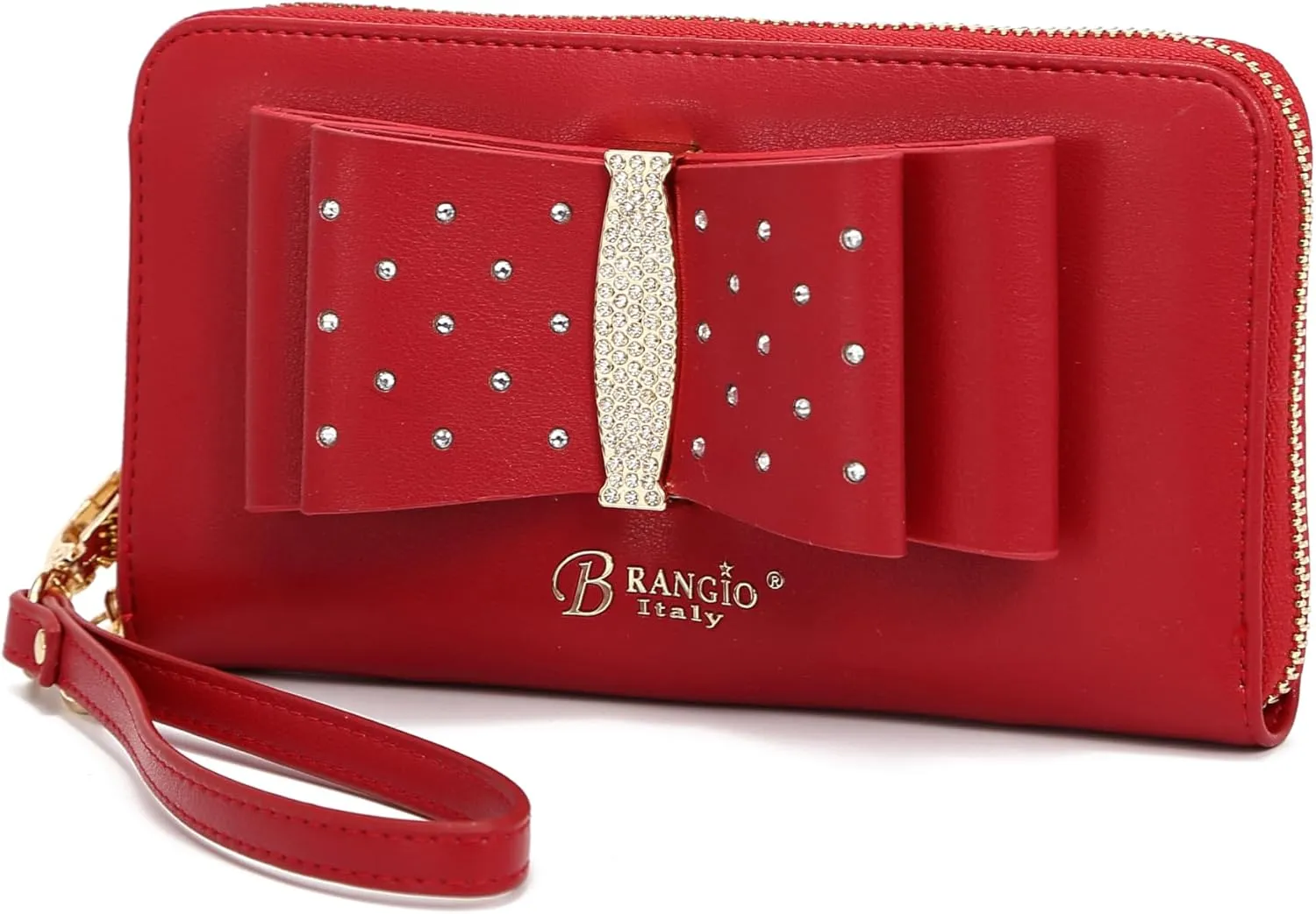 Designer Ribbon Romance Tote Handbag with Rhinestones Bling Top Handle Handheld and Wallet Set for Women with Shoulder Strap