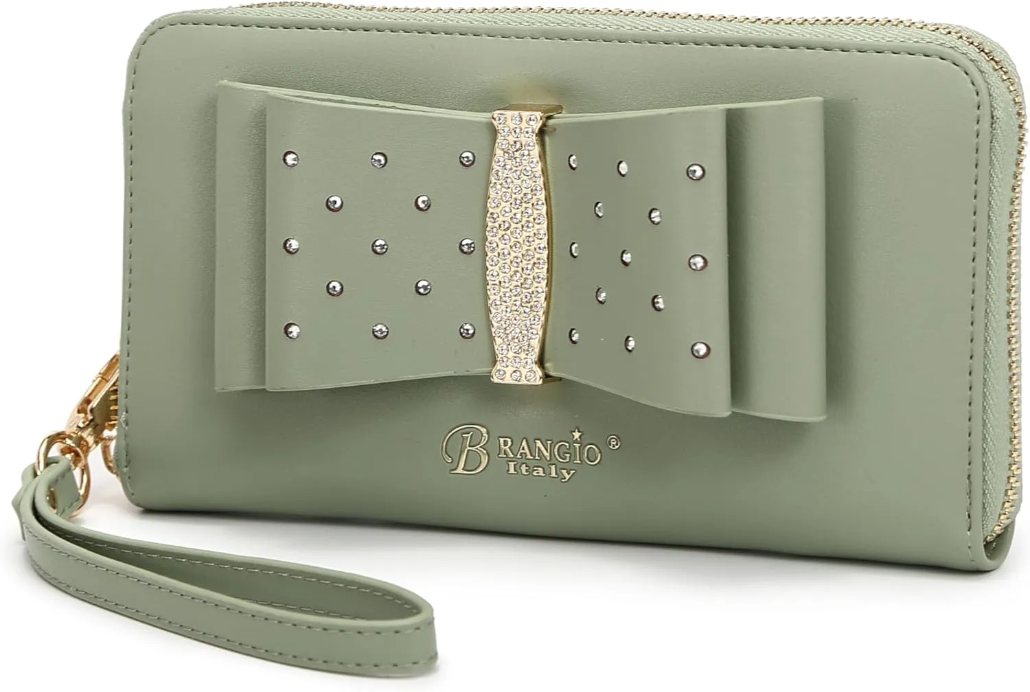 Designer Ribbon Romance Tote Handbag with Rhinestones Bling Top Handle Handheld and Wallet Set for Women with Shoulder Strap