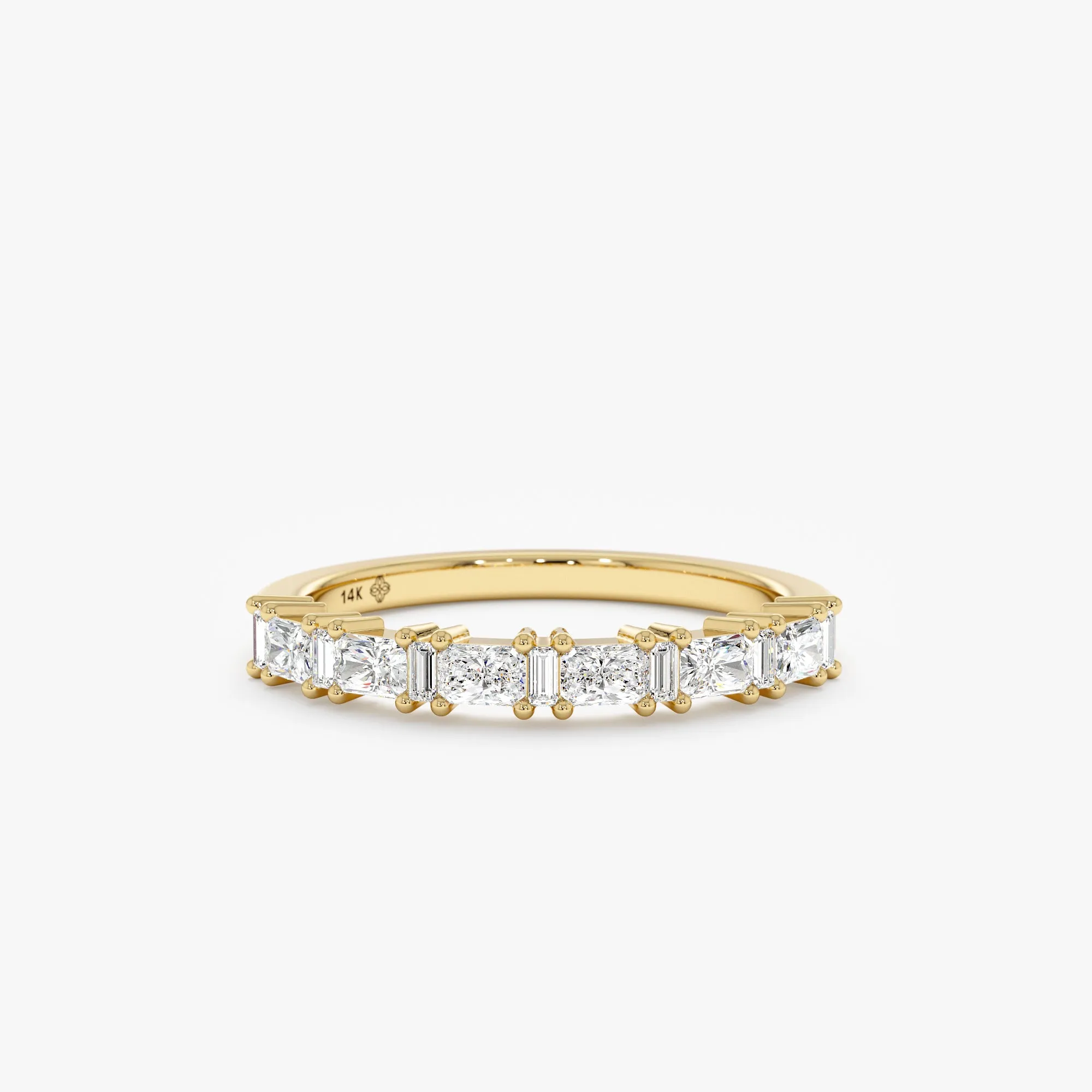 Diamond Half Eternity Band, Sariah