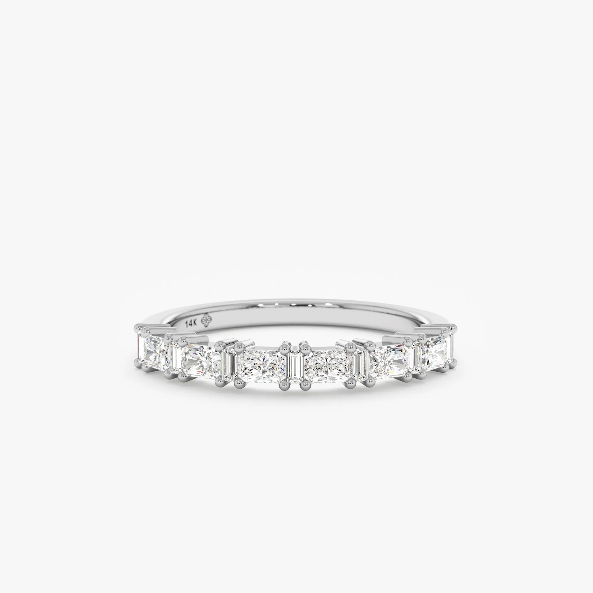Diamond Half Eternity Band, Sariah