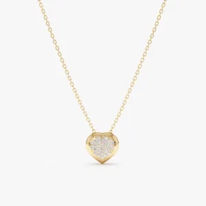 Diamond Heart Necklace, Kree