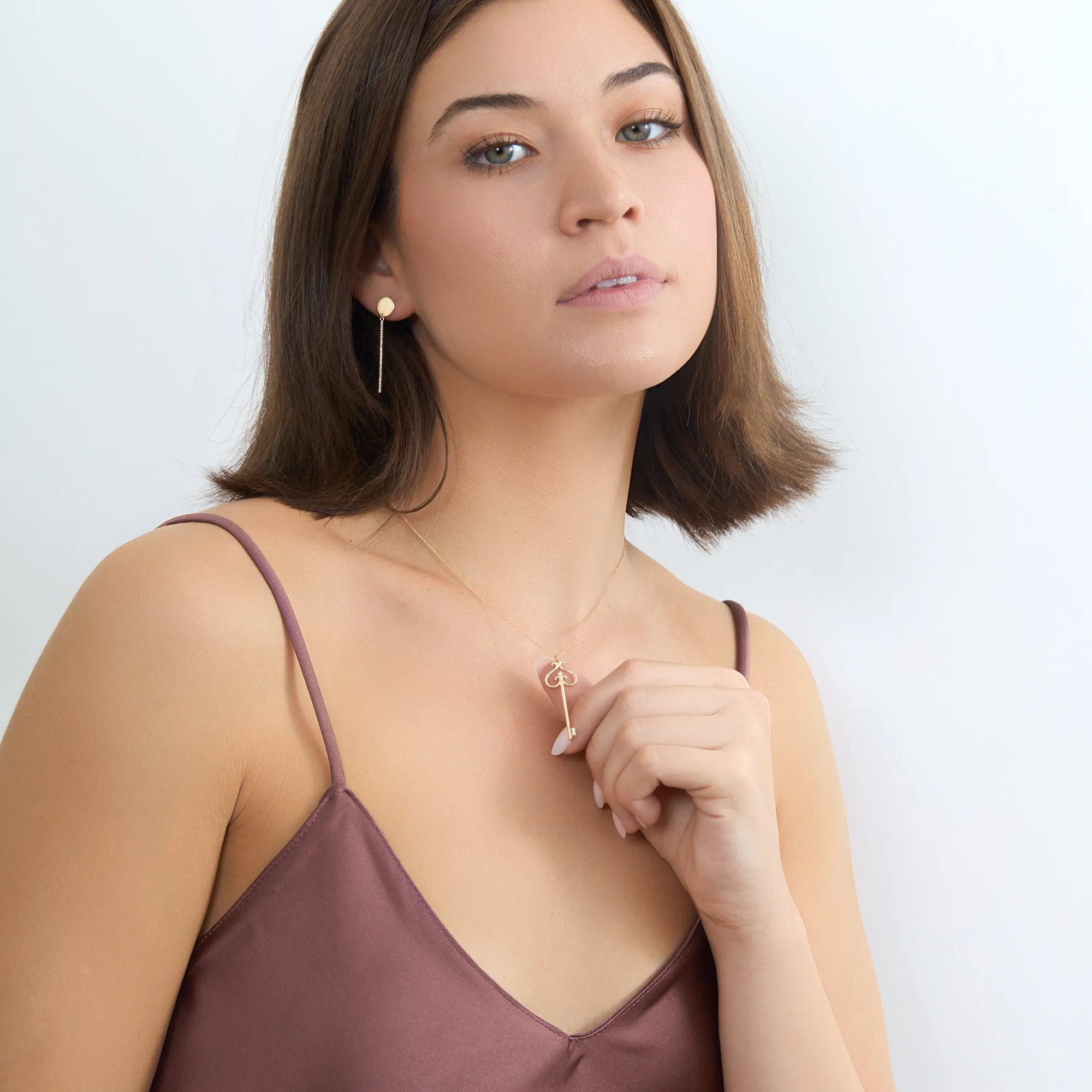 Diamond Key Necklace, Filia