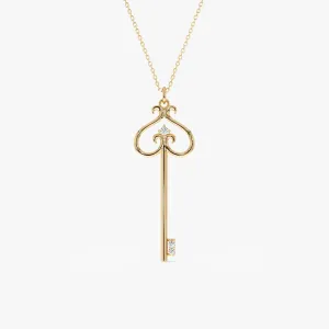 Diamond Key Necklace, Filia