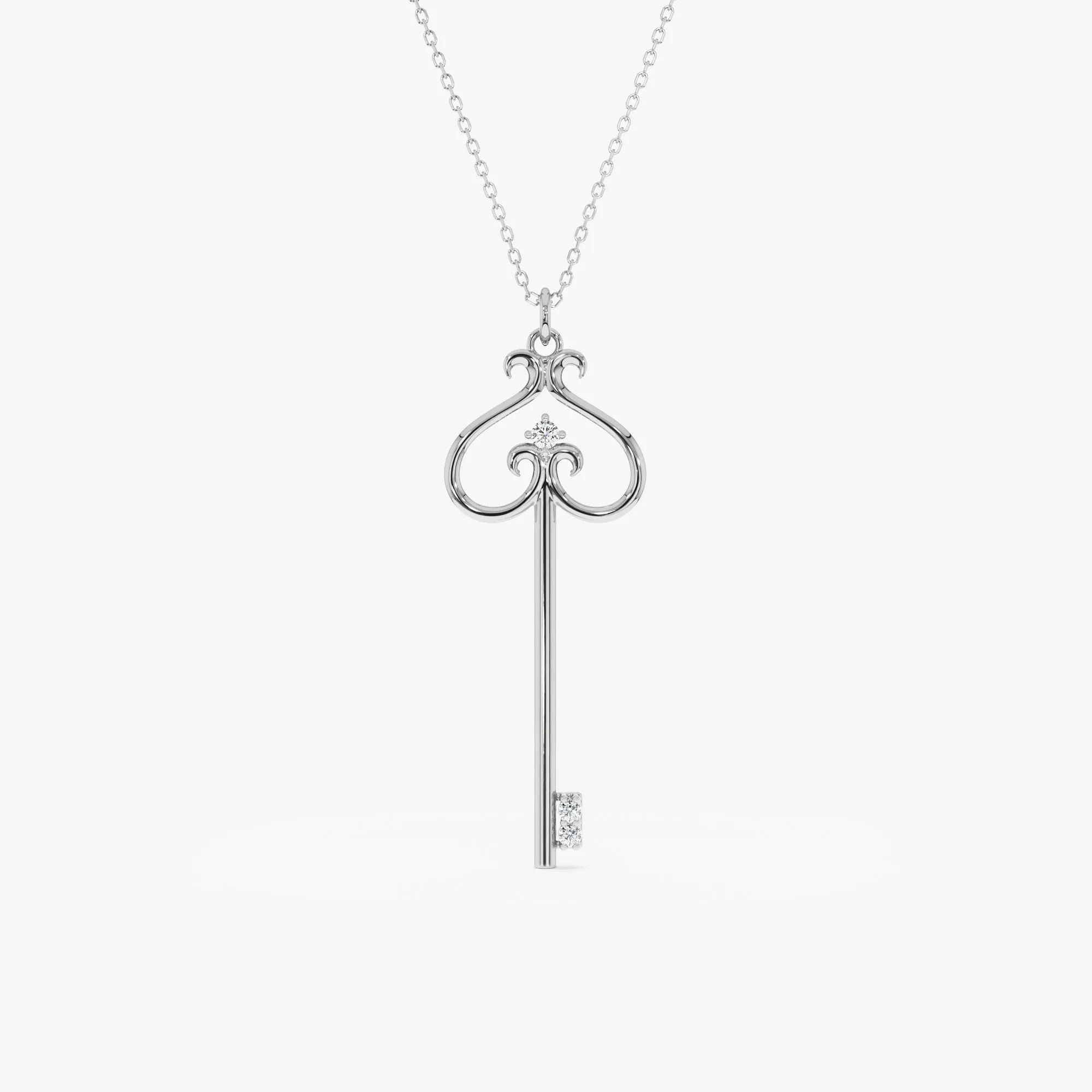 Diamond Key Necklace, Filia
