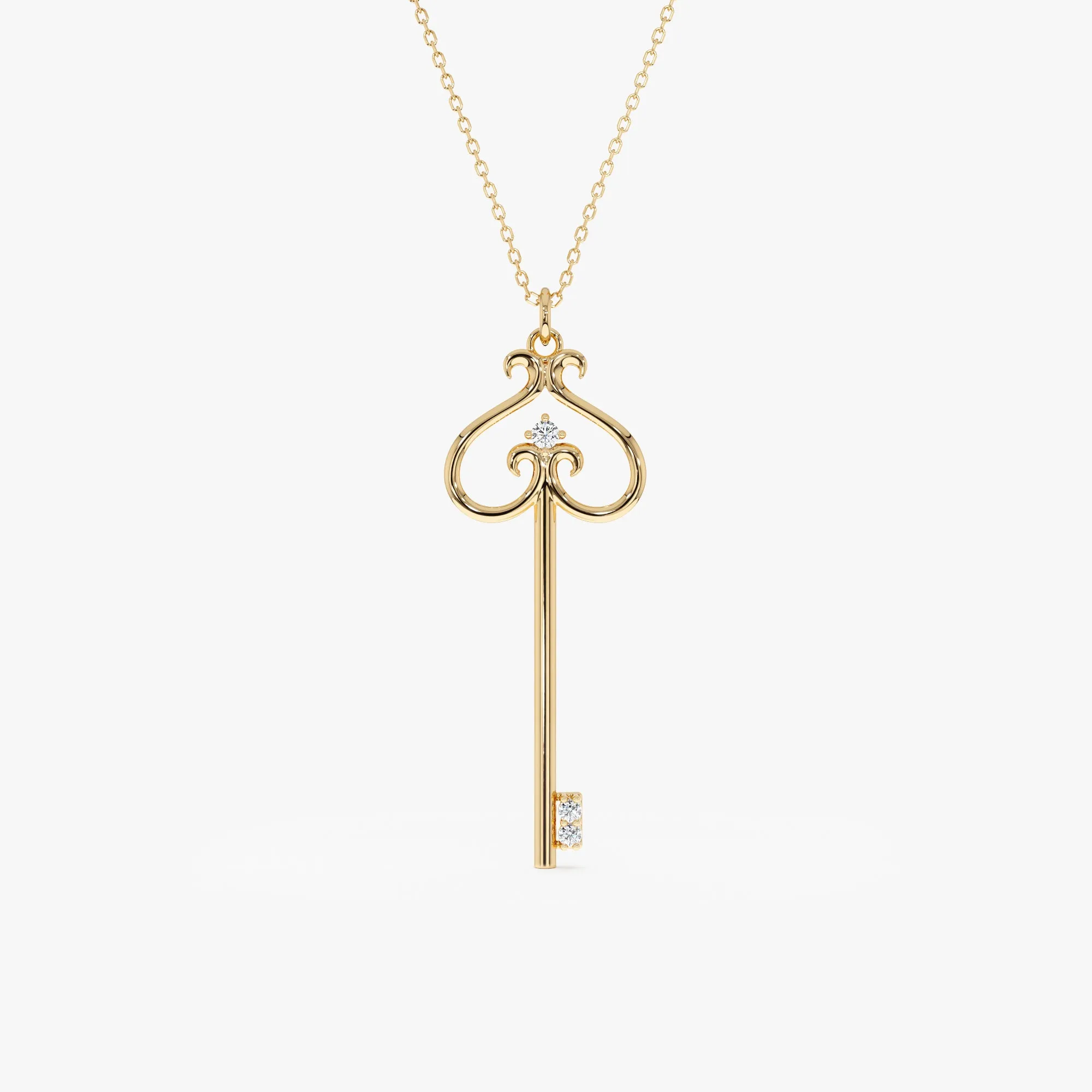 Diamond Key Necklace, Filia