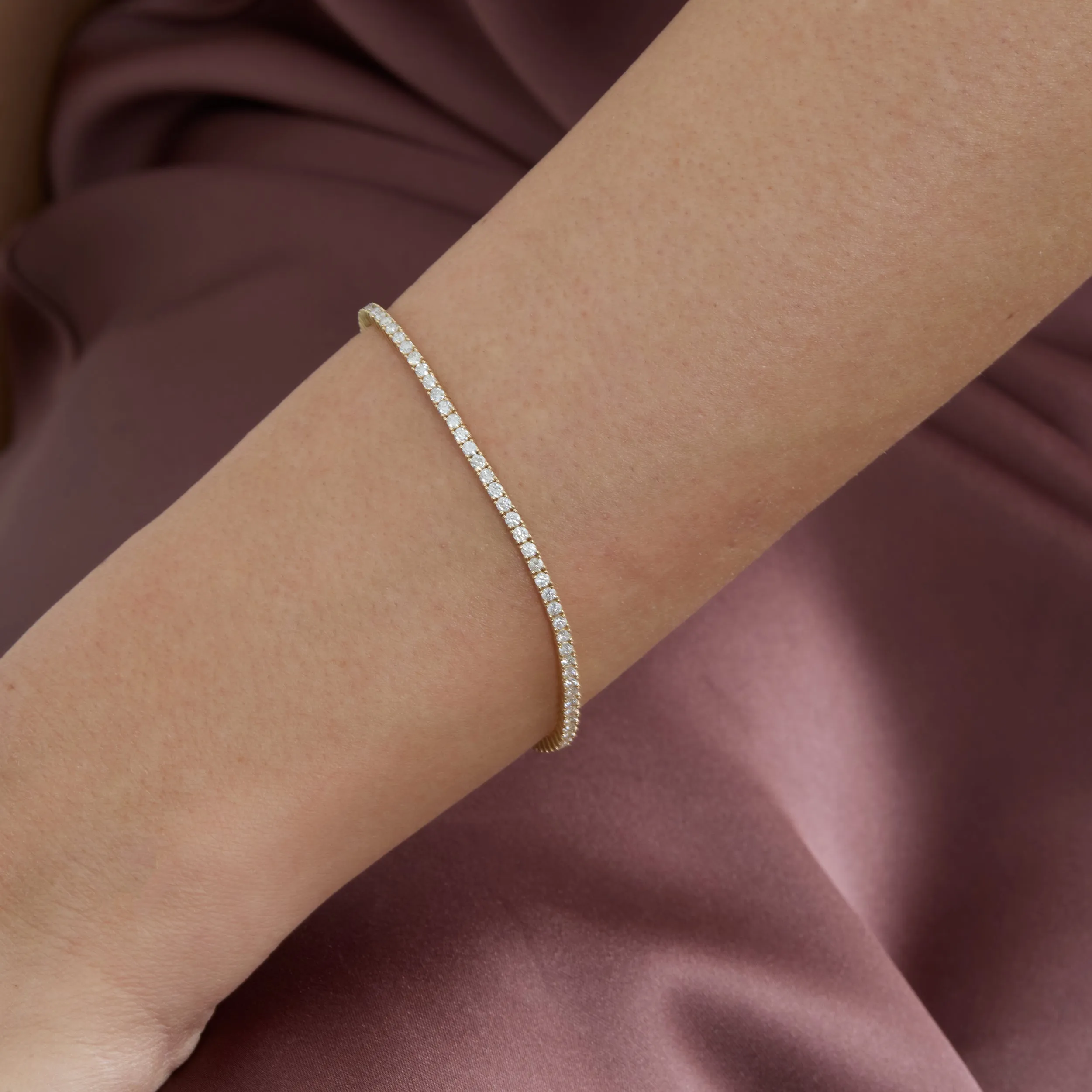 Diamond Tennis Bracelet, Duya