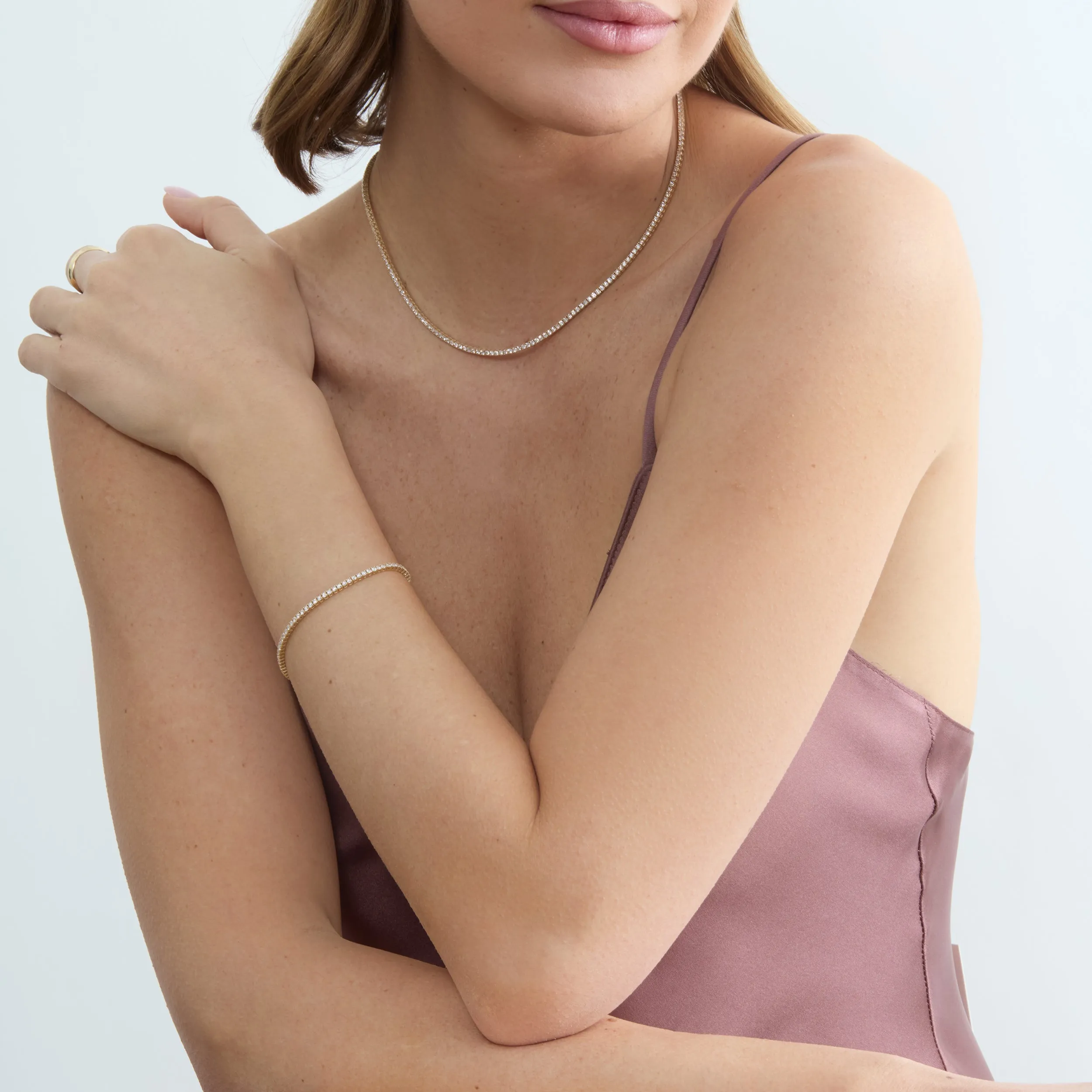 Diamond Tennis Bracelet, Duya