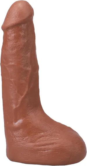 Doc Johnson The Realistic Dildo- Squirting 9.5 Inch ULTRAKSYN with Removable Vac-U-Lock Suction Cup - F-Machine and Harness Compatible - for Adults Only, Caramel