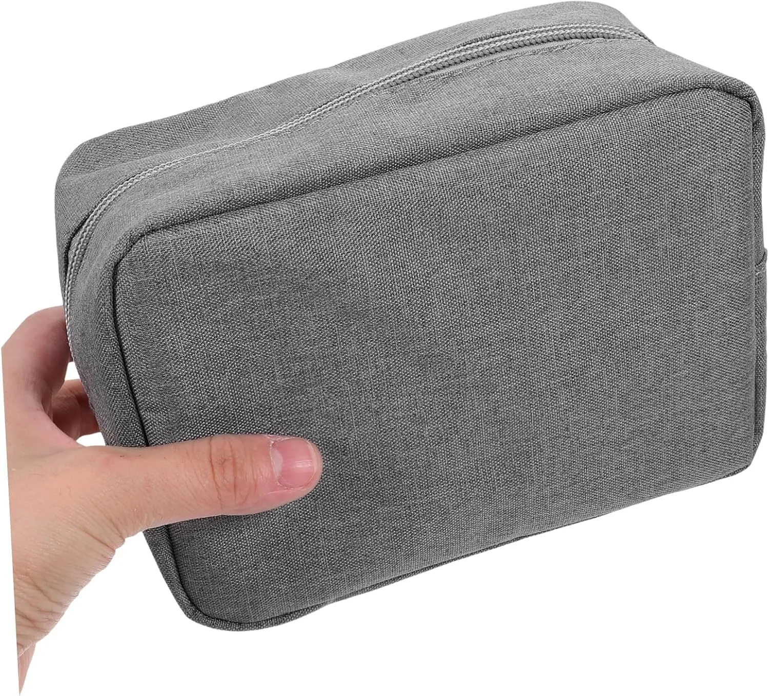 DOITOOL 3pcs for Travel Organizer Small Bag for Neoprene Storage Case Portable Organizer Bag for Earphones and Earphones