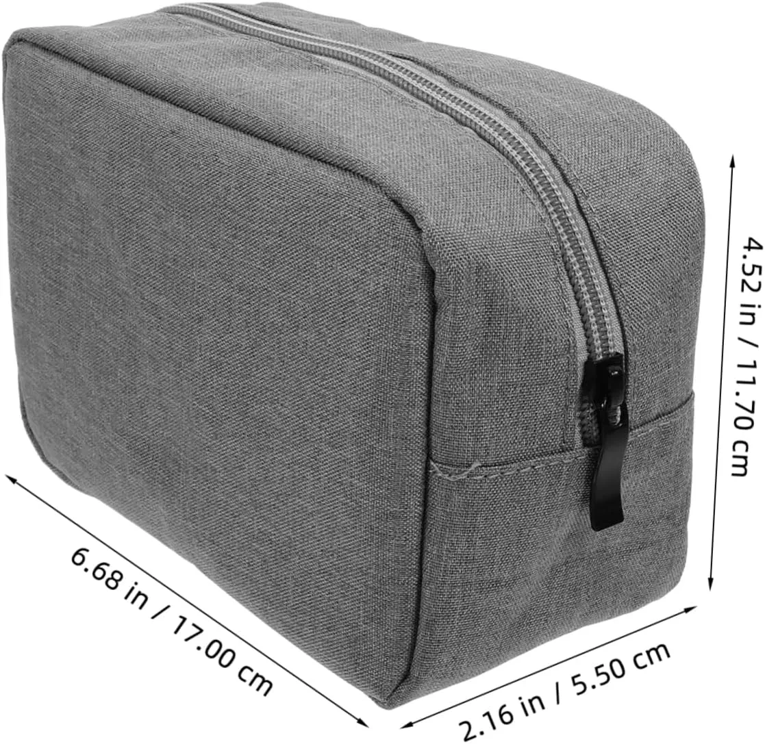 DOITOOL 3pcs for Travel Organizer Small Bag for Neoprene Storage Case Portable Organizer Bag for Earphones and Earphones