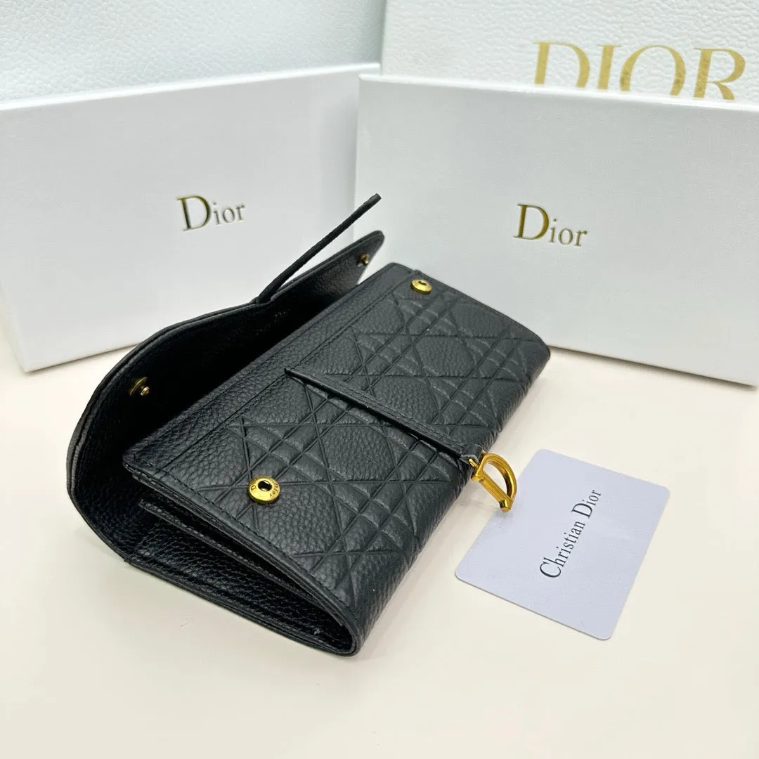 DR366 Dior Dahlia Wallet / 7.4x4.1x1.3inch