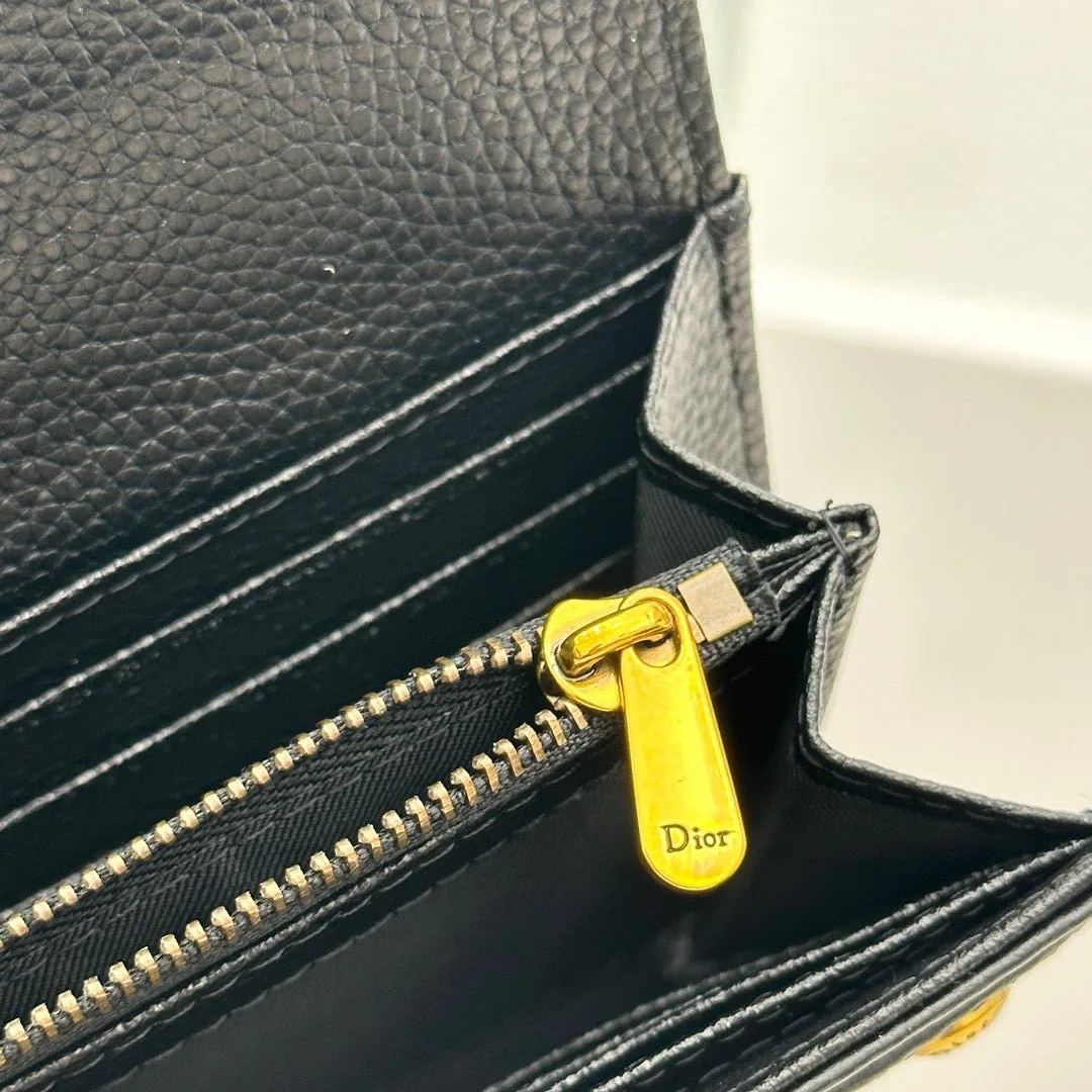 DR366 Dior Dahlia Wallet / 7.4x4.1x1.3inch