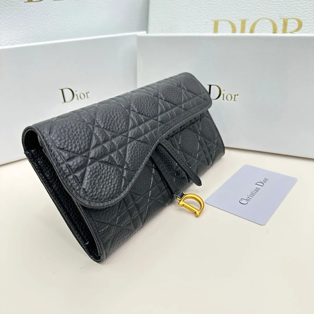 DR366 Dior Dahlia Wallet / 7.4x4.1x1.3inch
