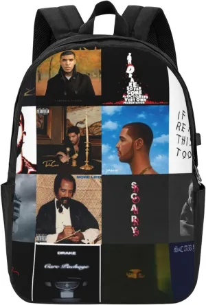 Drakes Travel Laptop Backpack Carry on Backpack Men women for Carry-on Business Work School Backpack with USB Port