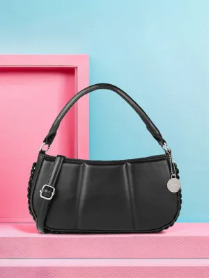 DressBerry Handheld Bag with Embellished Detail