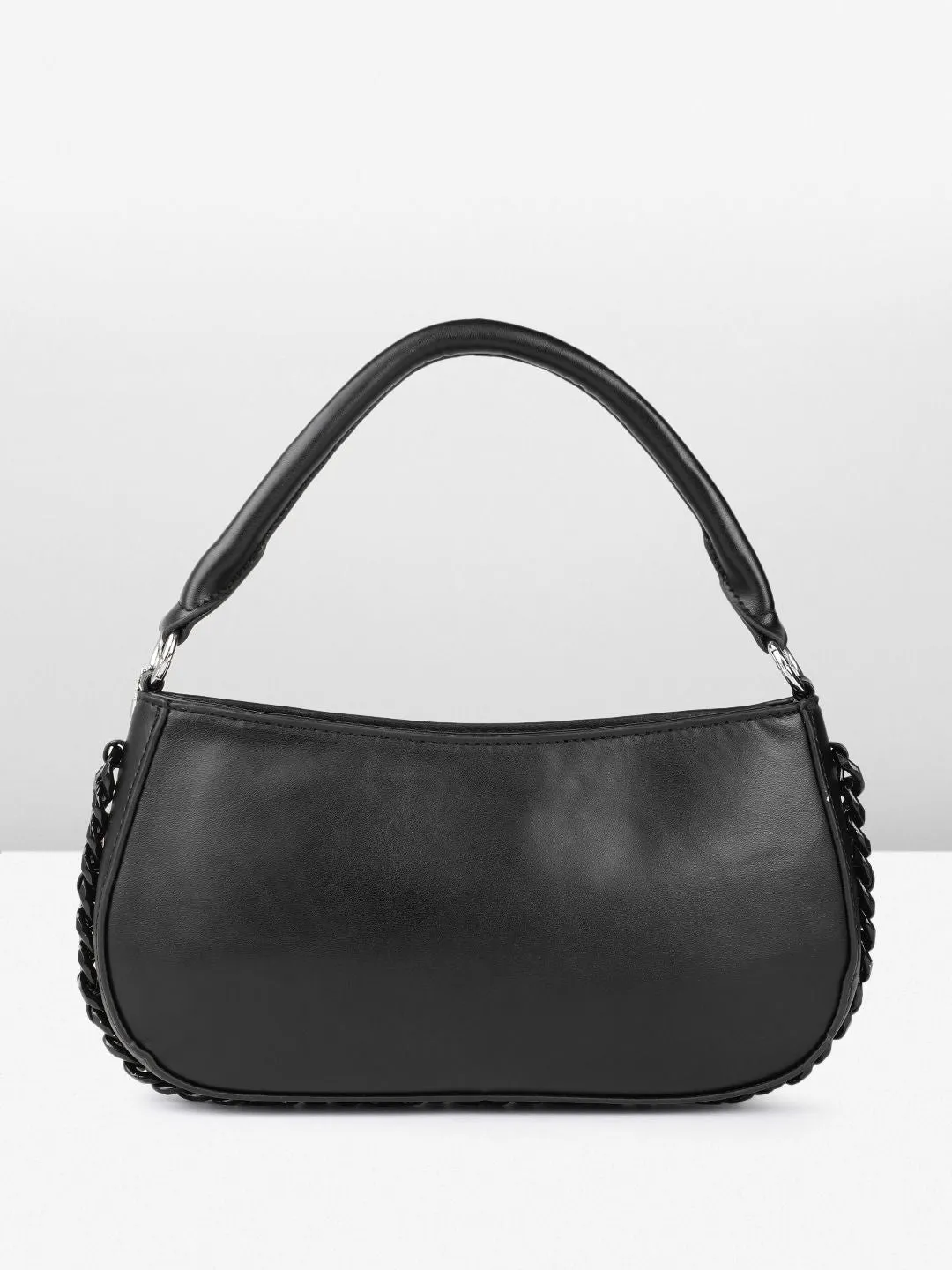 DressBerry Handheld Bag with Embellished Detail