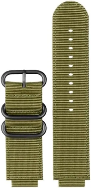 DW5600 Nylon Watchband Fit for G-Shock Casio GW6900 DW-5600 GW-B5600 GA-110 GM-5600 Watch Strap Waterproof Outdoor Sports Bracelet ﻿(Military Green bk)