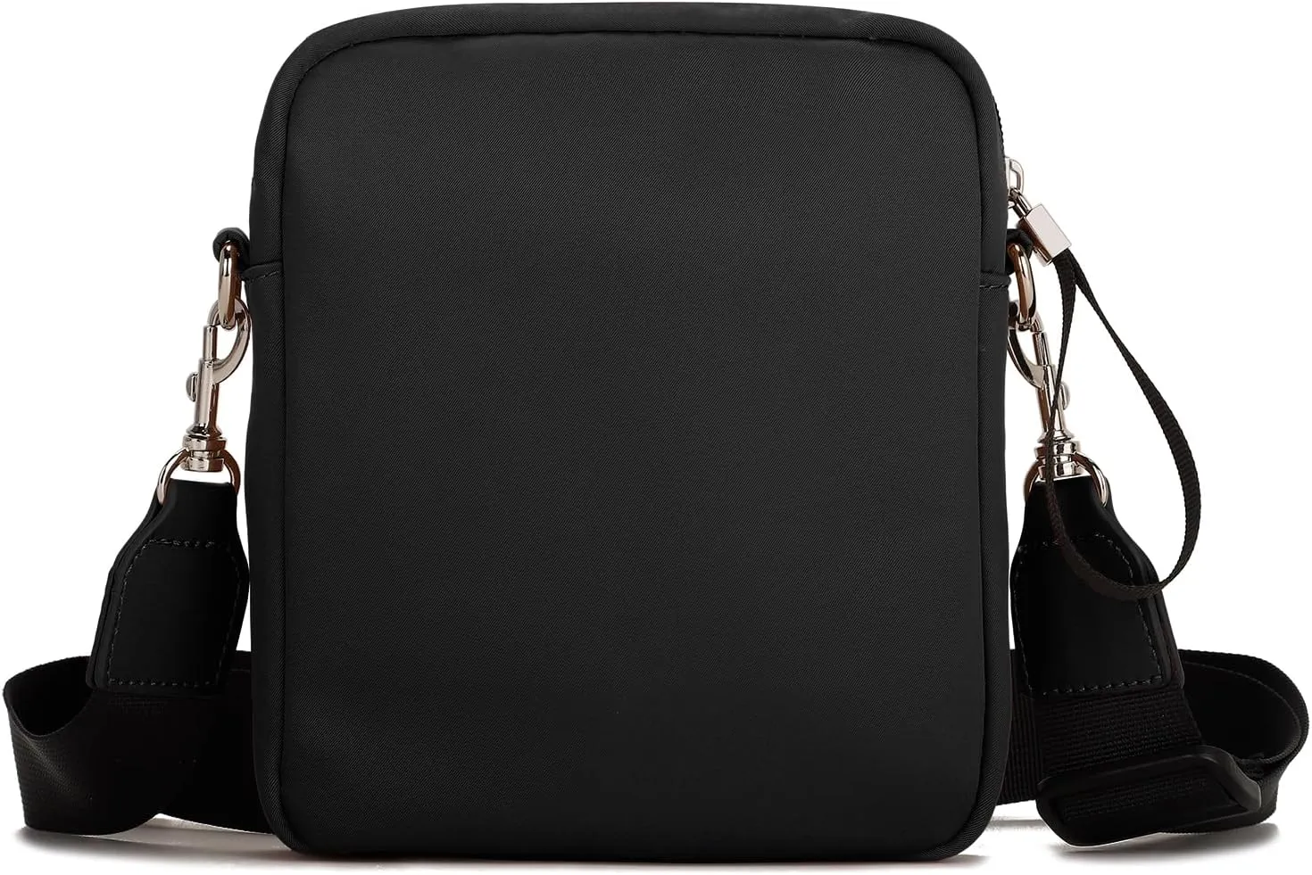 E Lightweight Unisex Crossbody Bag with Wristlet and Adjustable Shoulder Strap