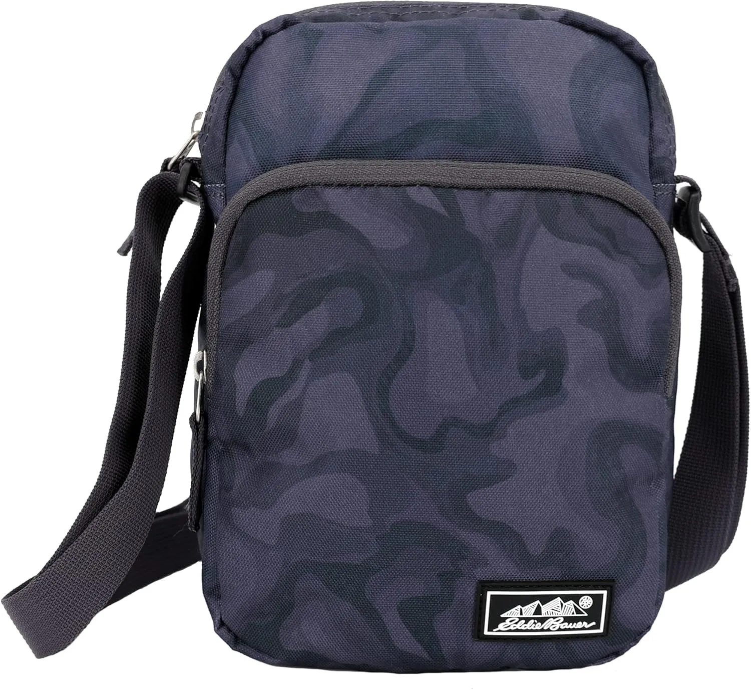 Eddie Bauer Jasper Crossbody Bag | Everyday Carry | Lightweight | Travel | Adjustable | 3L, Frost Gray, One Size