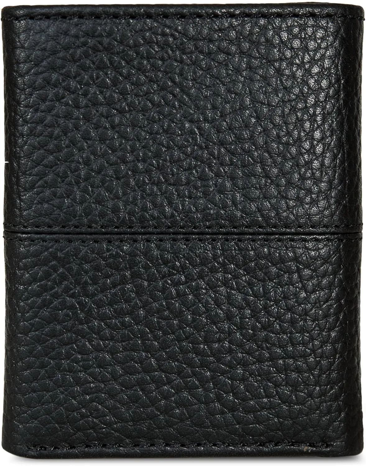 Eddie Bauer Men Signature Leather Trifold Wallet