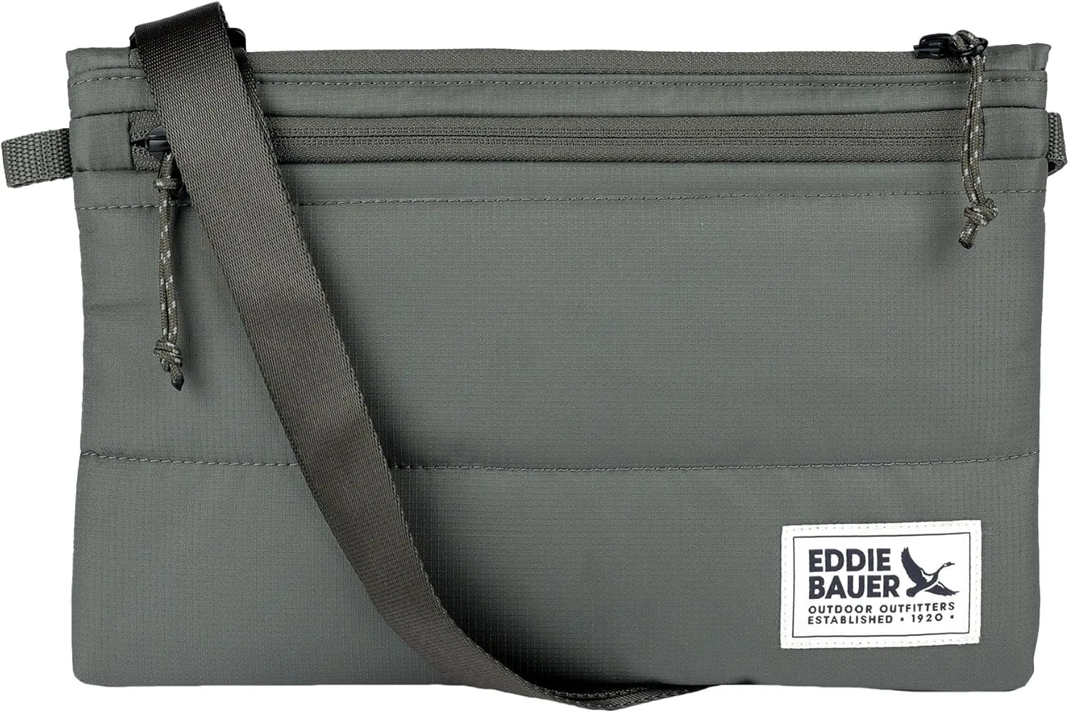 Eddie Bauer Ripstop Nylon Puffer Crossbody Bag