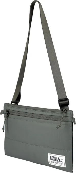 Eddie Bauer Ripstop Nylon Puffer Crossbody Bag