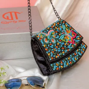 Elara Black Handbag