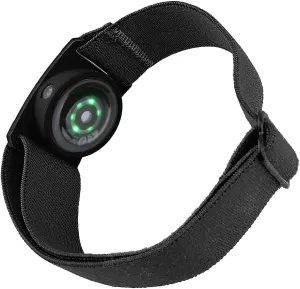 Elastic Loop Nylon Armband Compatible with Polar OH1/Verity Heart Rate Sensor Replacement Strap - Black