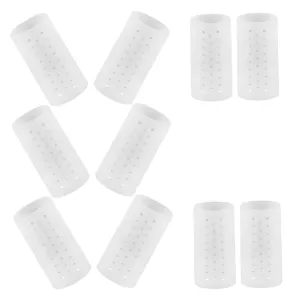 Elastic Toe Protectors Breathable Finger Sleeves for Relief Wear Toe Covers for Everyday Use for High Heels and Sports